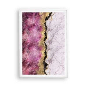 Poster in einem weißen Rahmen - An der Grenze - 70x100 cm