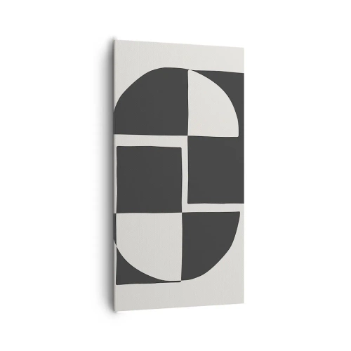 Bild auf Leinwand - Leinwandbild - Antithese - Synthese - 65x120 cm