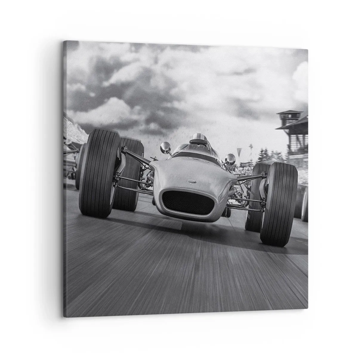 Bild auf Leinwand - Leinwandbild - Power ist da! - 50x50 cm