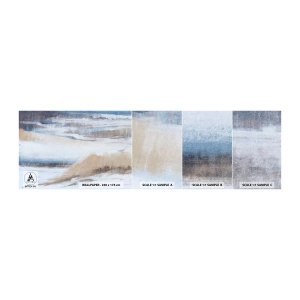 Fototapeten Muster Selbstklebend Deluxe Sticker - Winterkomposition - Winter, Stück, Pastell - 100x30 cm