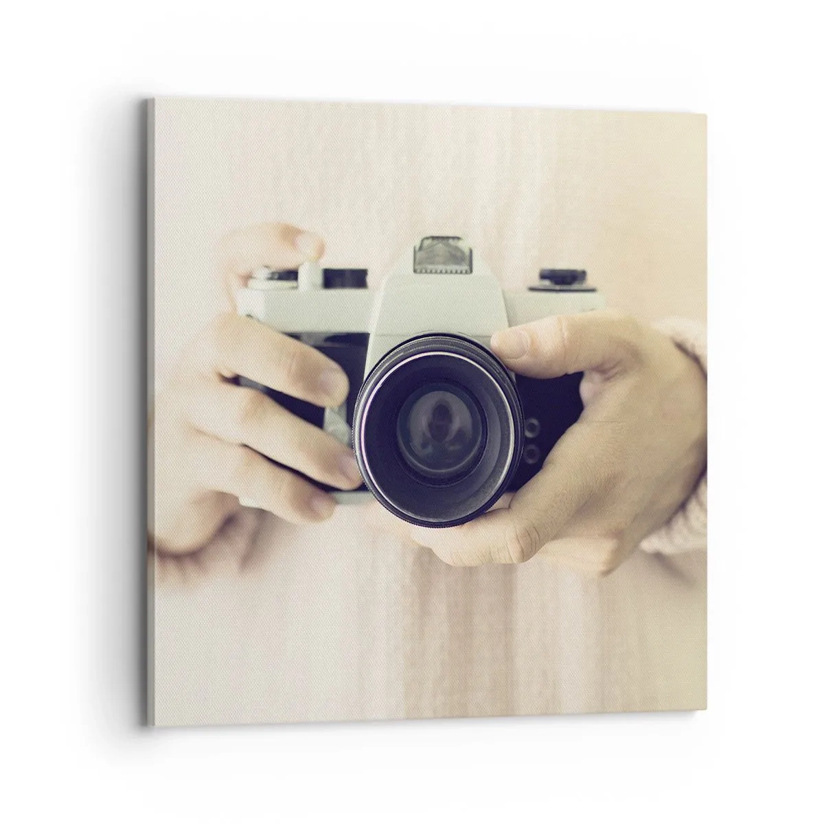 Bild auf Leinwand - Leinwandbild - Um mehr zu sehen ... - 70x70 cm