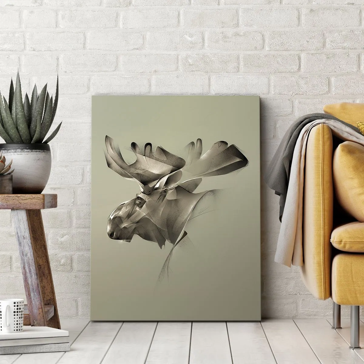 Bild auf Leinwand - Leinwandbild - Die sanfte Kraft des Friedens - 65x120 cm