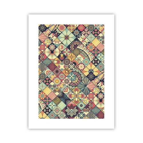 Poster - marokkanische Atmosphäre - 30x40 cm