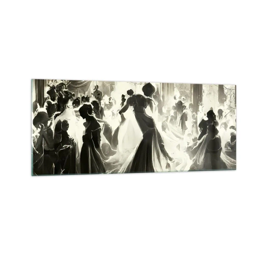 Glasbild - Bild auf glas - Die große Maskerade - 100x40 cm