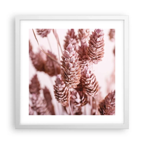 Poster in einem weißen Rahmen - Scheinbar unauffällig - 40x40 cm