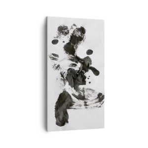 Bild auf Leinwand - Leinwandbild - Obwohl das Wahnsinn ist, steckt darin eine Methode? - 45x80 cm