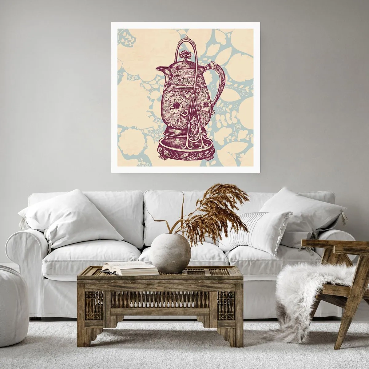 Poster - Schönheit des Alltags - 60x60 cm