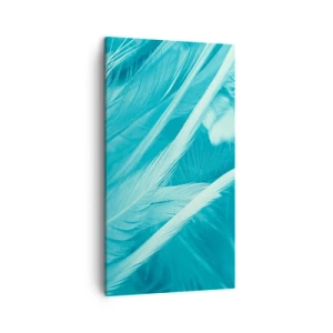 Bild auf Leinwand - Leinwandbild - In Pulver ertrinken - 45x80 cm