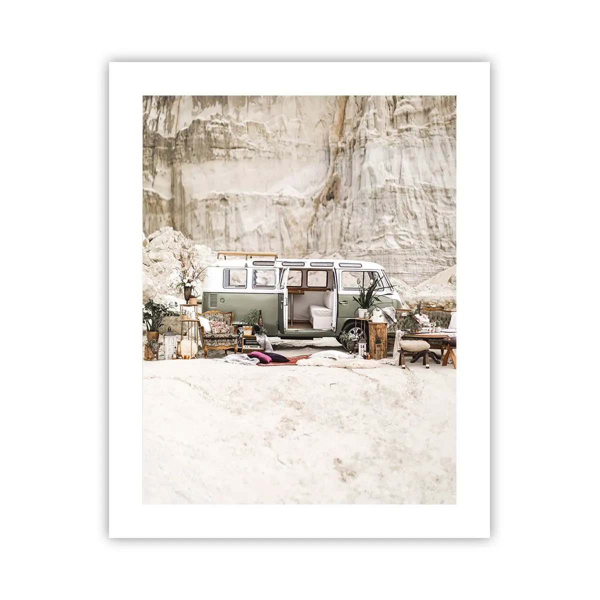 Poster - Es ist die Zeit, die Reise zu beginnen - 40x50 cm