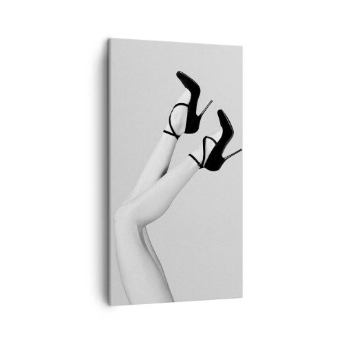 Bild auf Leinwand - Leinwandbild - Verkehrt herum - 45x80 cm