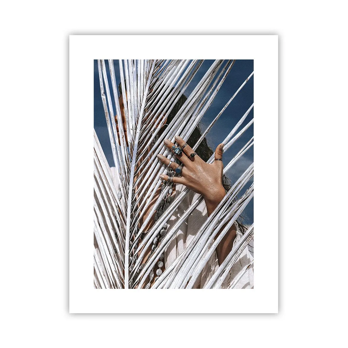 Poster - Das Mädchen des Schamanen? - 30x40 cm