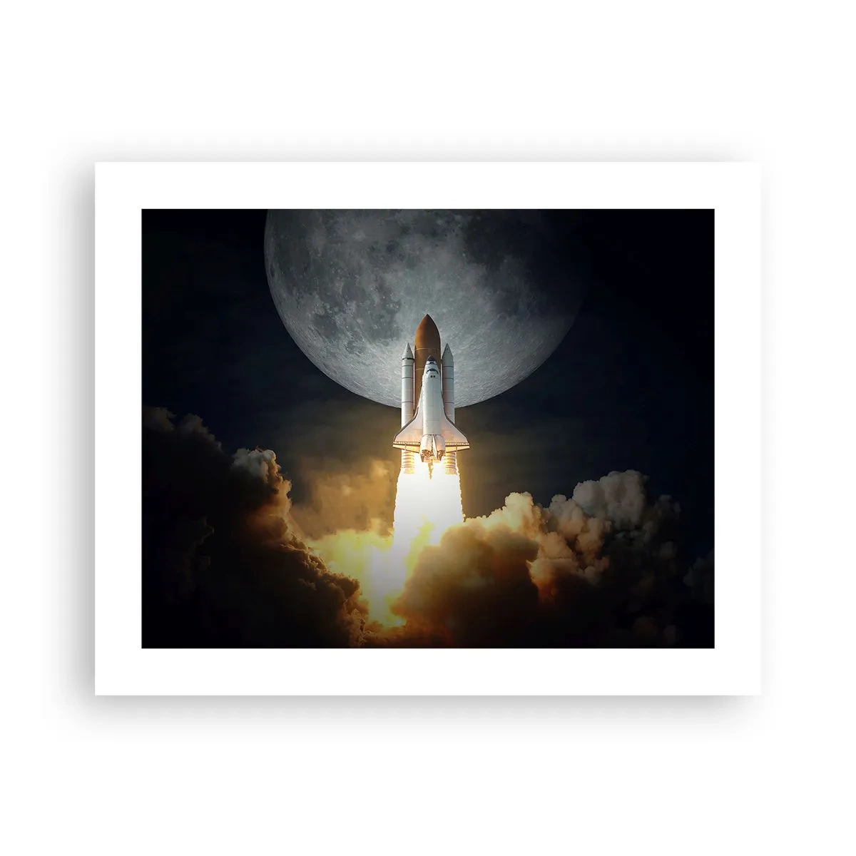 Poster - Beginn eines überirdischen Abenteuers - 50x40 cm