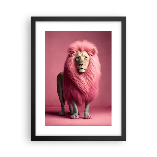 Poster in einem schwarzem Rahmen - Und du hast keine Angst mehr - 30x40 cm