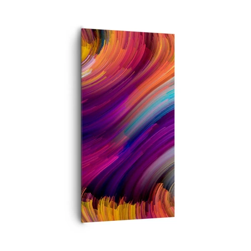 Bild auf Leinwand - Leinwandbild - Der Beginn einer neuen Welt - 65x120 cm