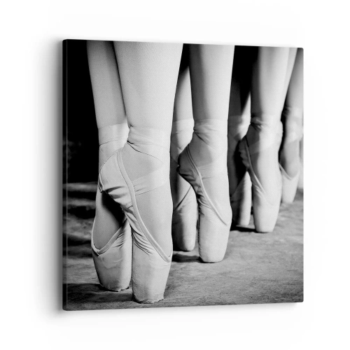 Bild auf Leinwand - Leinwandbild - Gemeinsam, leicht - 40x40 cm