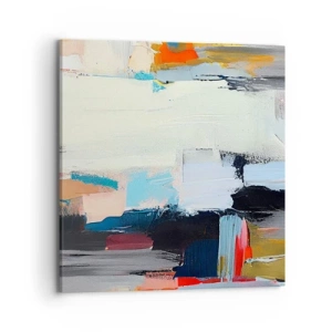 Bild auf Leinwand - Leinwandbild - Gibt es eine Methode? - 70x70 cm