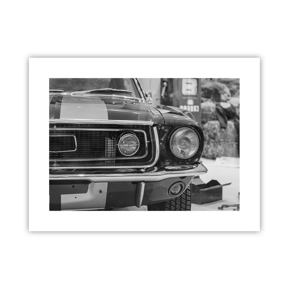 Poster - Wilder Ritt - 40x30 cm
