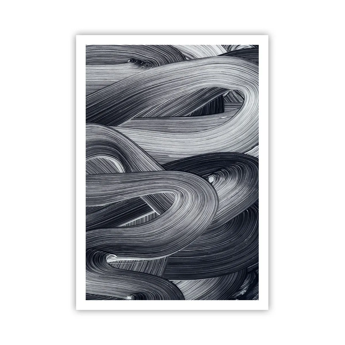 Poster - Die Fließfähigkeit der Realität - 70x100 cm