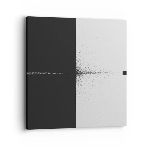 Bild auf Leinwand - Leinwandbild - Direkt zum Ziel - 40x40 cm