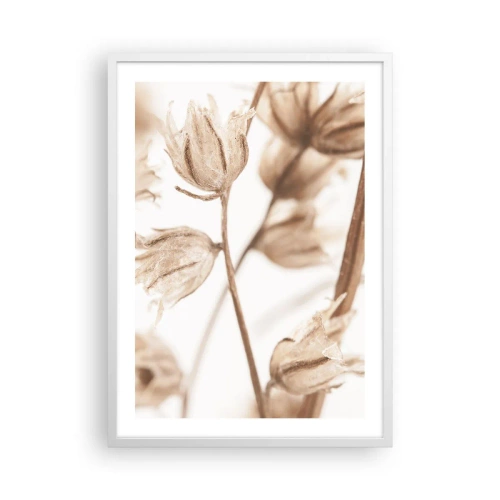 Poster in einem weißen Rahmen - Sie rufen am Ende des Sommers an - 50x70 cm