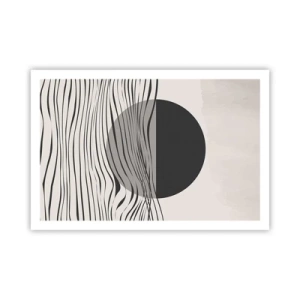 Poster - Halbe Komposition - 91x61 cm
