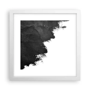 Poster in einem weißen Rahmen - Elemente: Erde - 30x30 cm