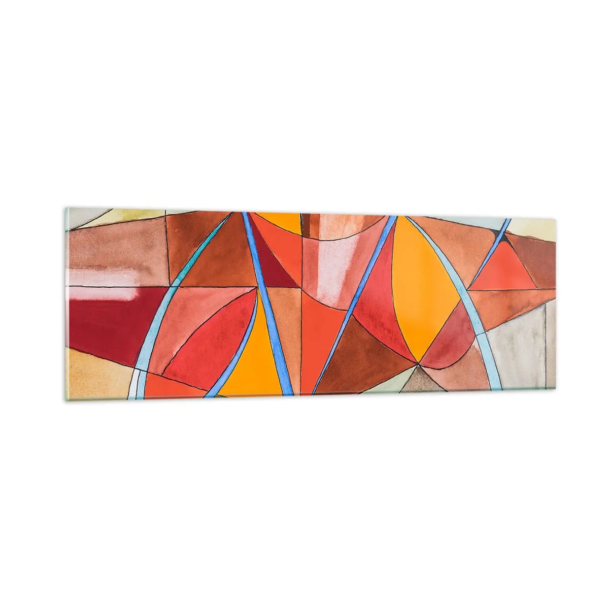 Glasbild - Bild auf glas - Das Karussell, das Traumkarussell - 90x30 cm