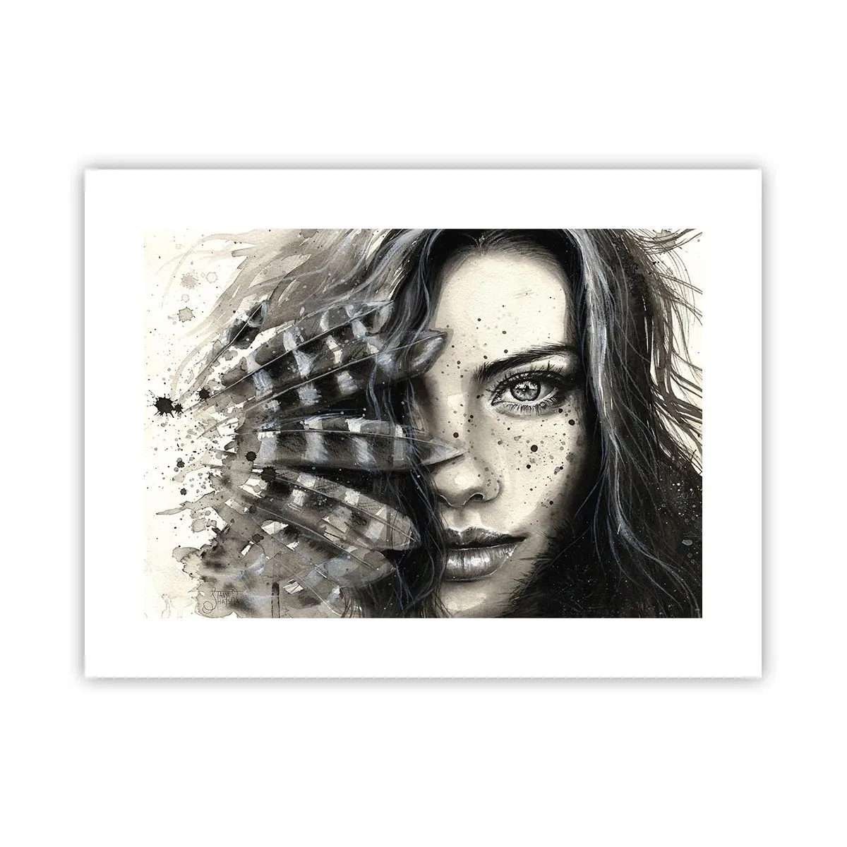 Poster - Wilde Schönheit - 40x30 cm