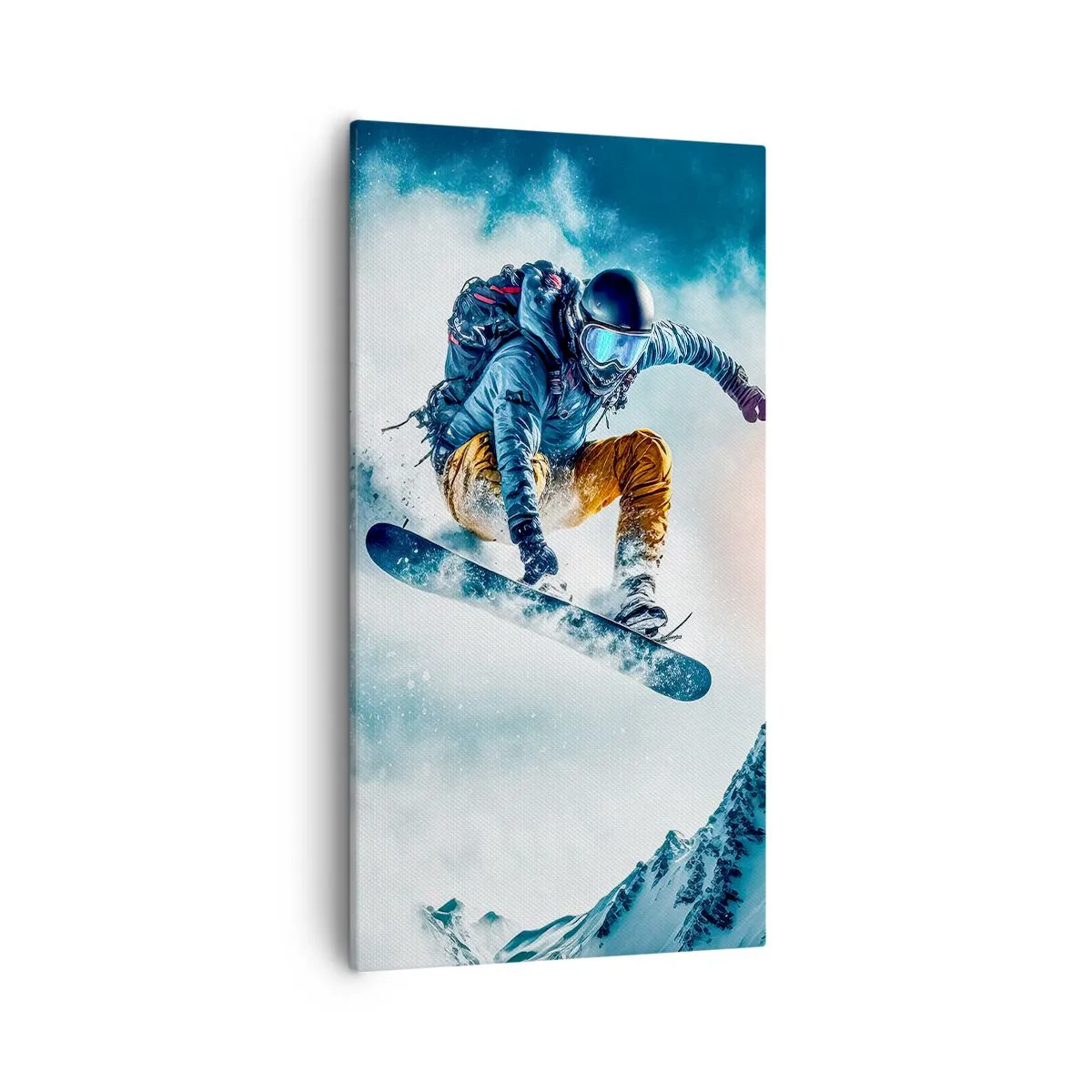 Bild auf Leinwand - Leinwandbild - Extreme Emotionen - 55x100 cm