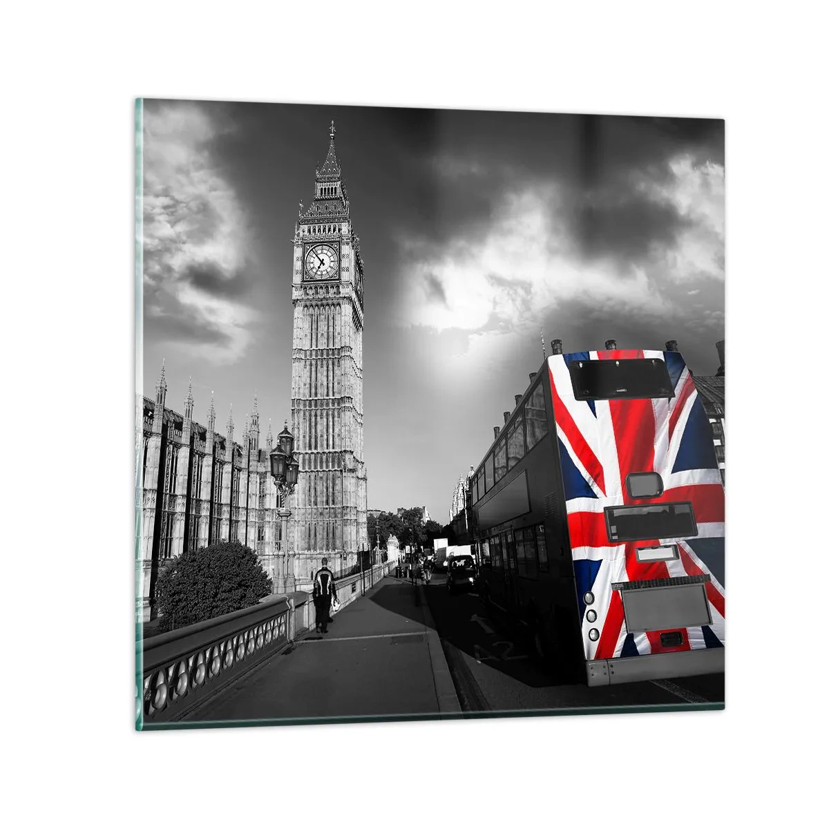 Glasbild - Bild auf glas - Stolz und toll - 50x50 cm