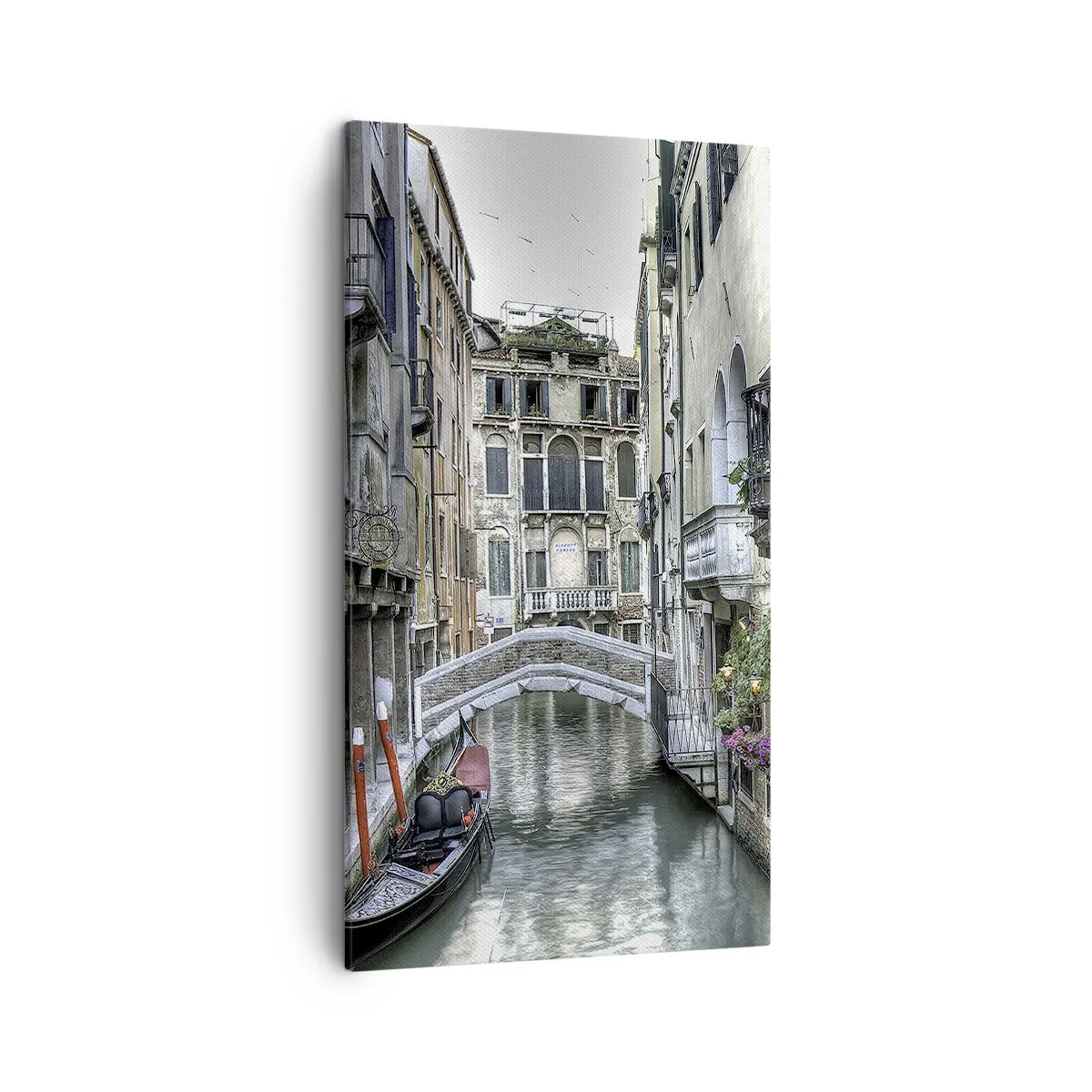 Bild auf Leinwand - Leinwandbild - Seit Jahrhunderten in stiller Besinnung - 45x80 cm