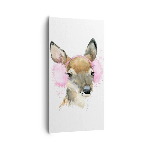 Bild auf Leinwand - Leinwandbild - Und der Frost ist nicht mehr schrecklich - 65x120 cm