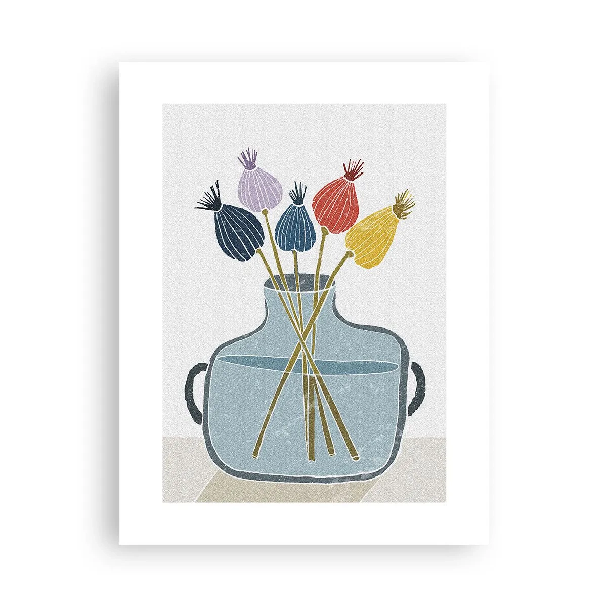 Poster - Es ist mucksmäuschenstill - 30x40 cm