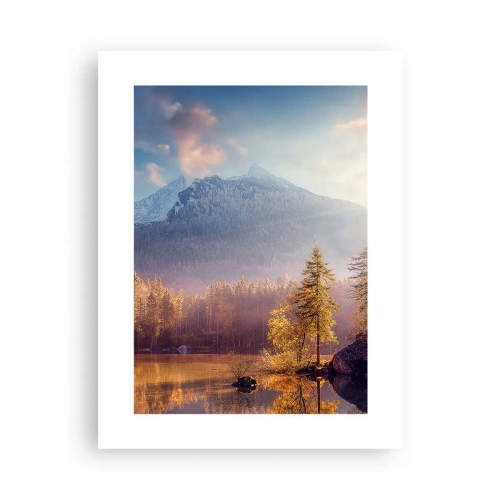 Poster - In den Bergen und Tälern - 30x40 cm