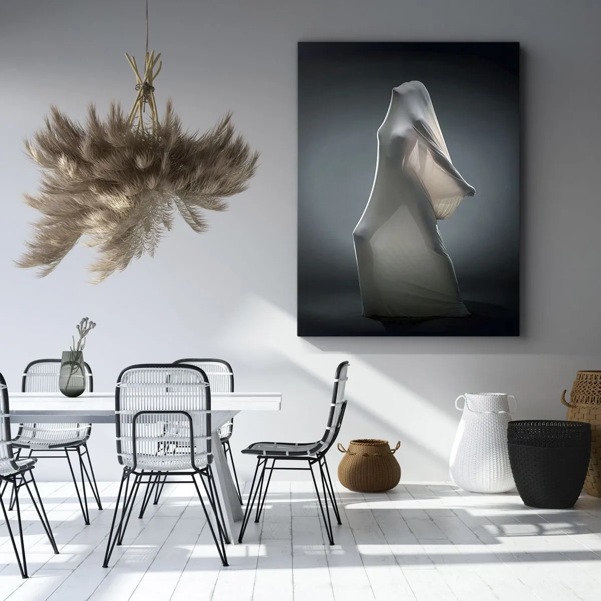 Bild auf Leinwand - Leinwandbild - Versteckte Wünsche - 65x120 cm