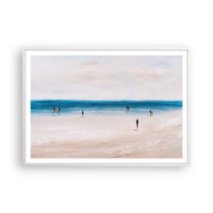 Poster in einem weißen Rahmen - Natürliches Bedürfnis - 100x70 cm