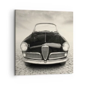 Bild auf Leinwand - Leinwandbild - Man muss mich einfach lieben - 60x60 cm