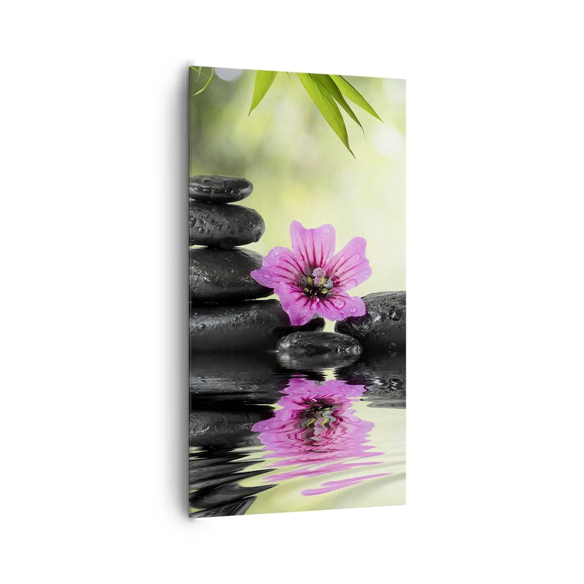 Bild auf Leinwand - Leinwandbild - Zeit für die Seele - 65x120 cm