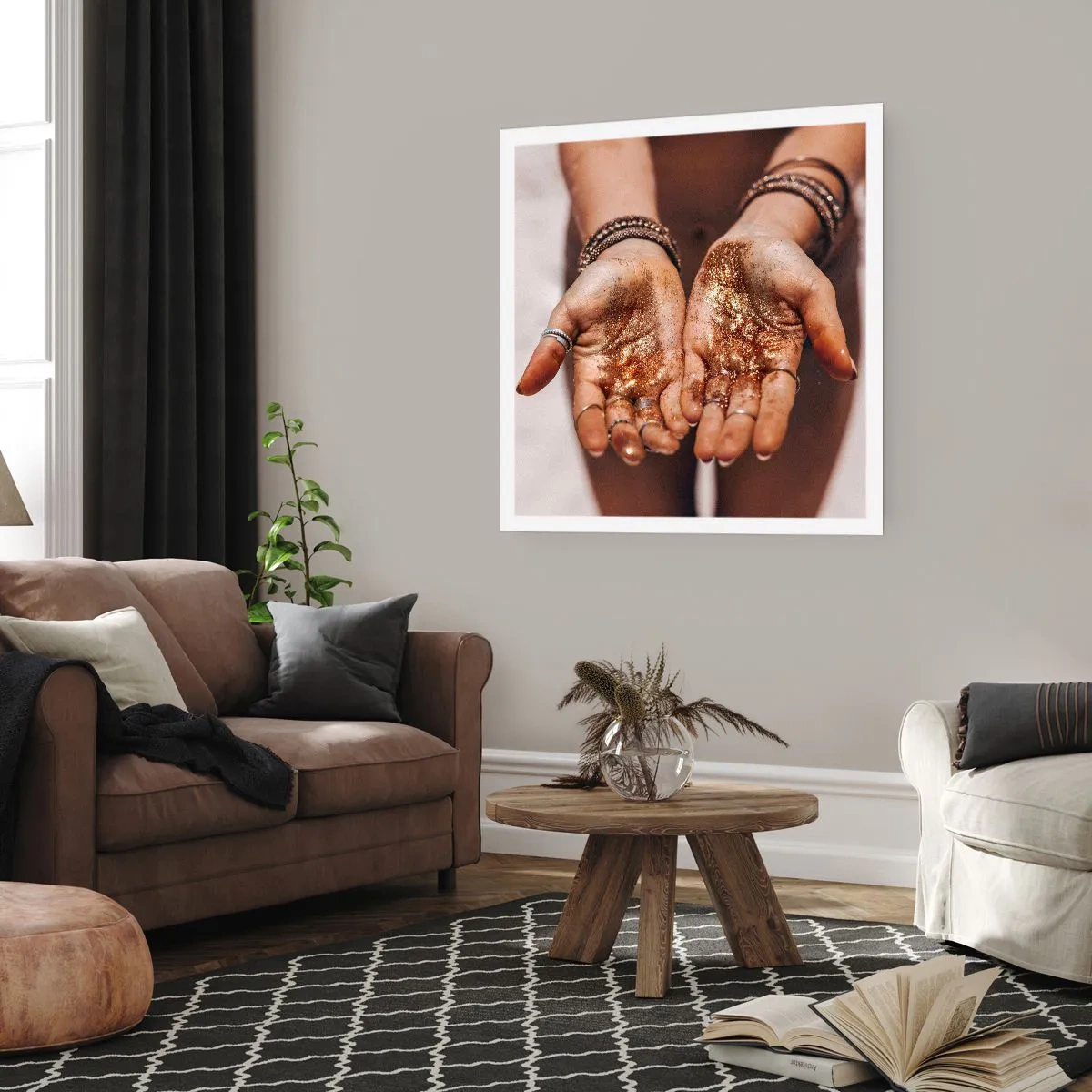 Poster - Ein Geschenk für dich - 40x40 cm