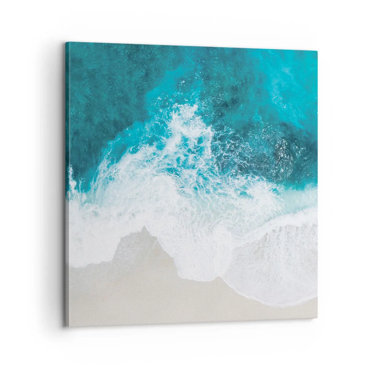 Bild auf Leinwand - Leinwandbild - Natürliche Liebkosung - 60x60 cm
