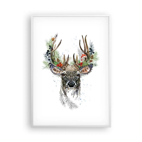 Poster in einem weißen Rahmen - Im festlichen Gewand - 70x100 cm