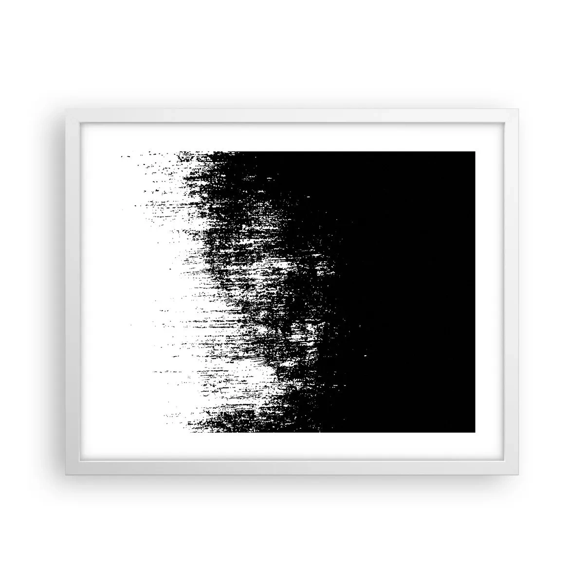 Poster in einem weißen Rahmen - Und der Gewinner ist ... - 50x40 cm