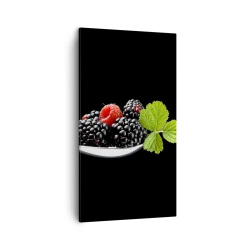 Bild auf Leinwand - Leinwandbild - Der Geschmack der Frische - 45x80 cm