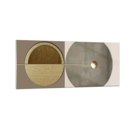 Glasbild - Bild auf glas - Perfekte Balance - 100x40 cm