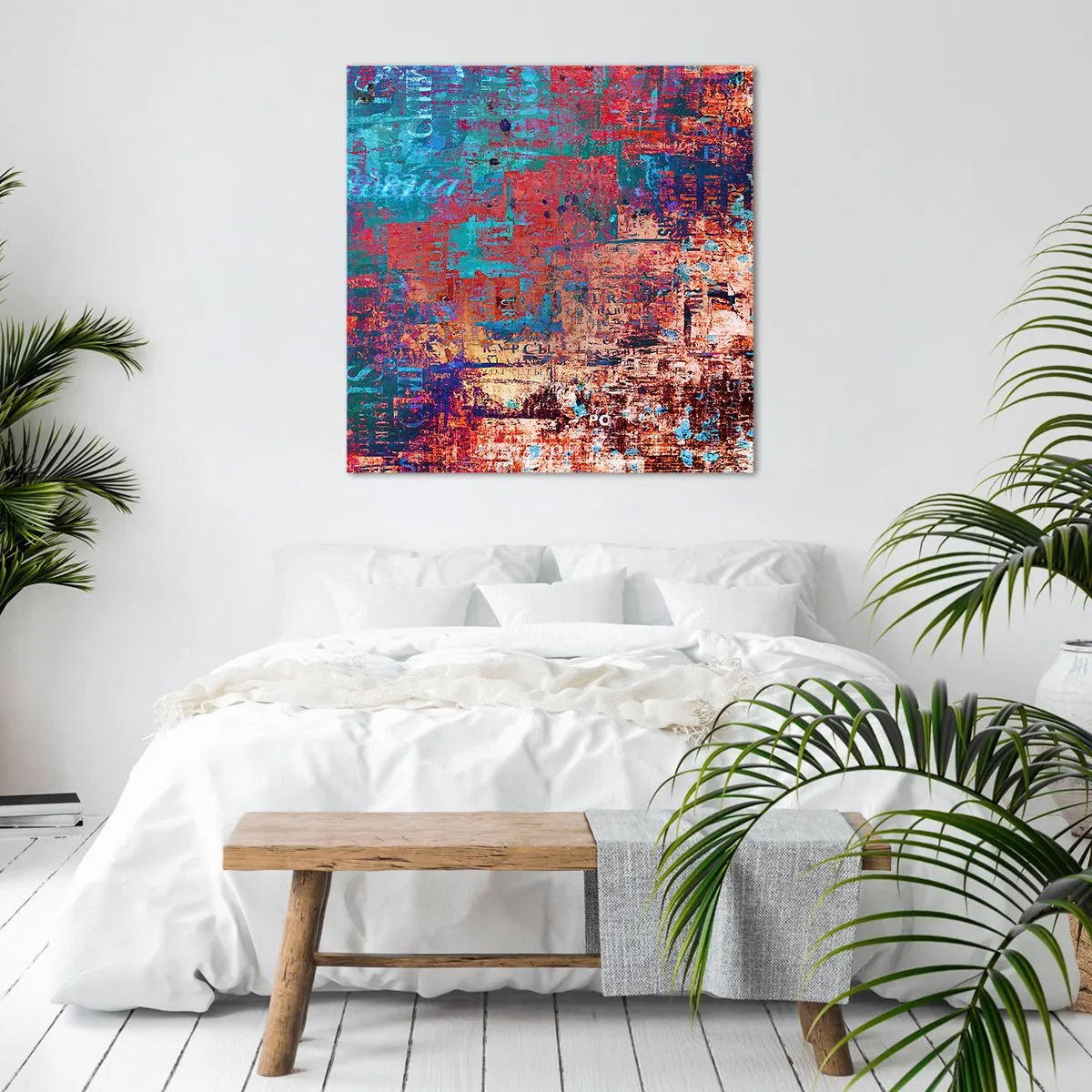 Bild auf Leinwand - Leinwandbild - Erinnerung und Vergessen - 30x30 cm