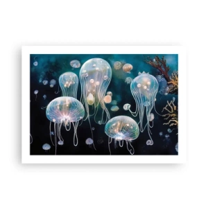 Poster - Unterwasserball - 70x50 cm