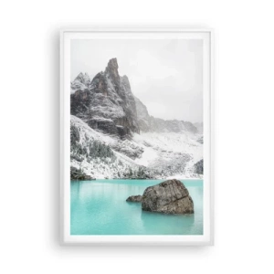Poster in einem weißen Rahmen - Auf der Hut - 70x100 cm