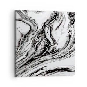 Bild auf Leinwand - Leinwandbild - Am Anfang war Chaos - 70x70 cm