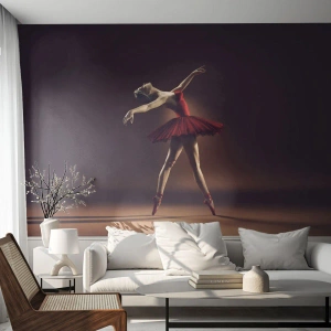 Fototapete Standard Eco - Eine Primaballerina - Ballerina, Tanzen, Ballett - 250x175 cm