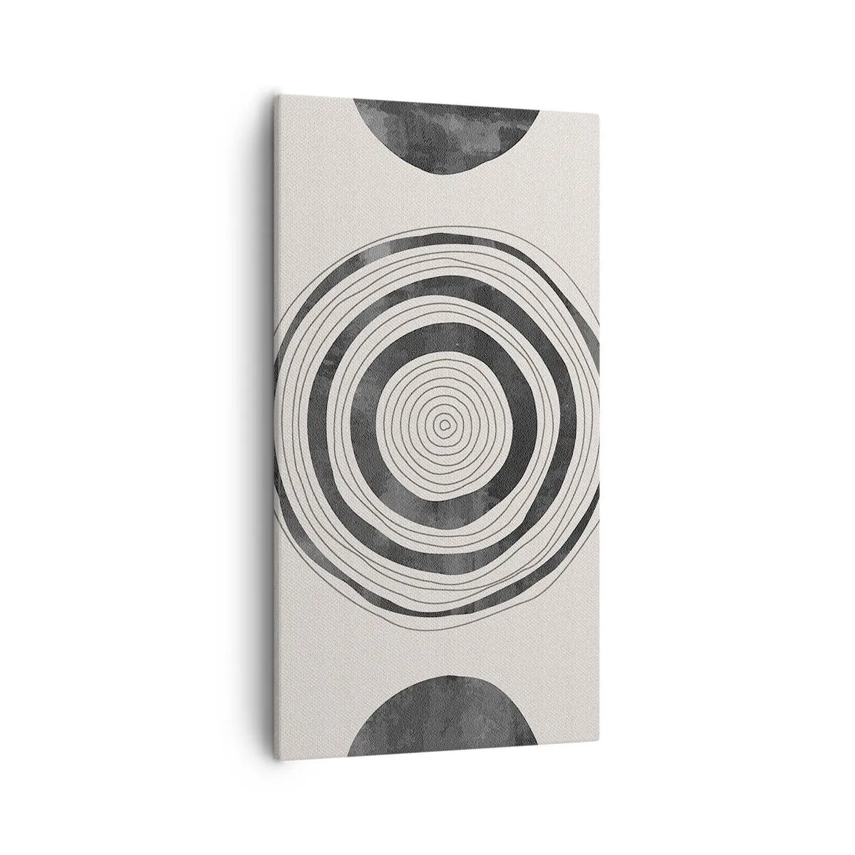 Bild auf Leinwand - Leinwandbild - Wichtig ist, was dazwischen liegt - 55x100 cm